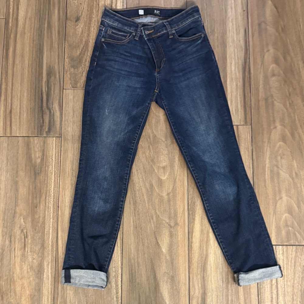 Kut from the Kloth Dark Wash Ankle Jeans size 0